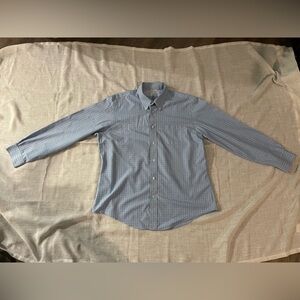 Brooks Brothers Blue Checkered Supima Cotton Shirt